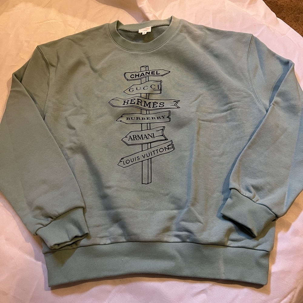 Street signs sweatshirt